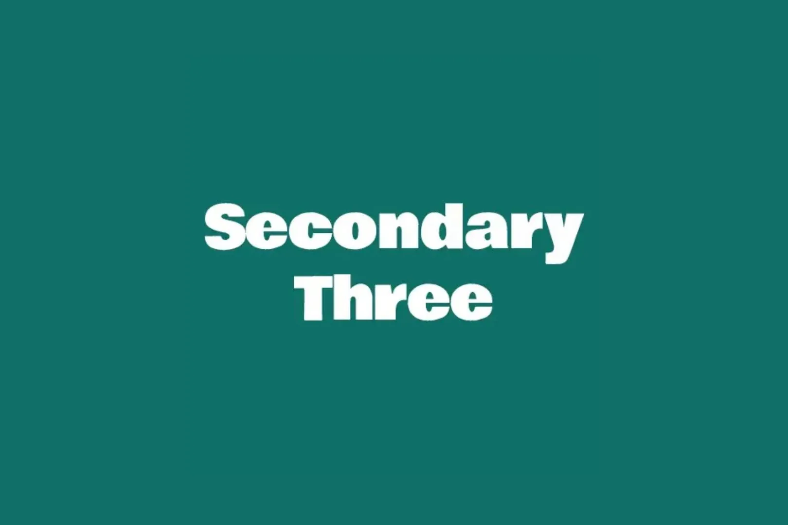 secondary-3-tuition