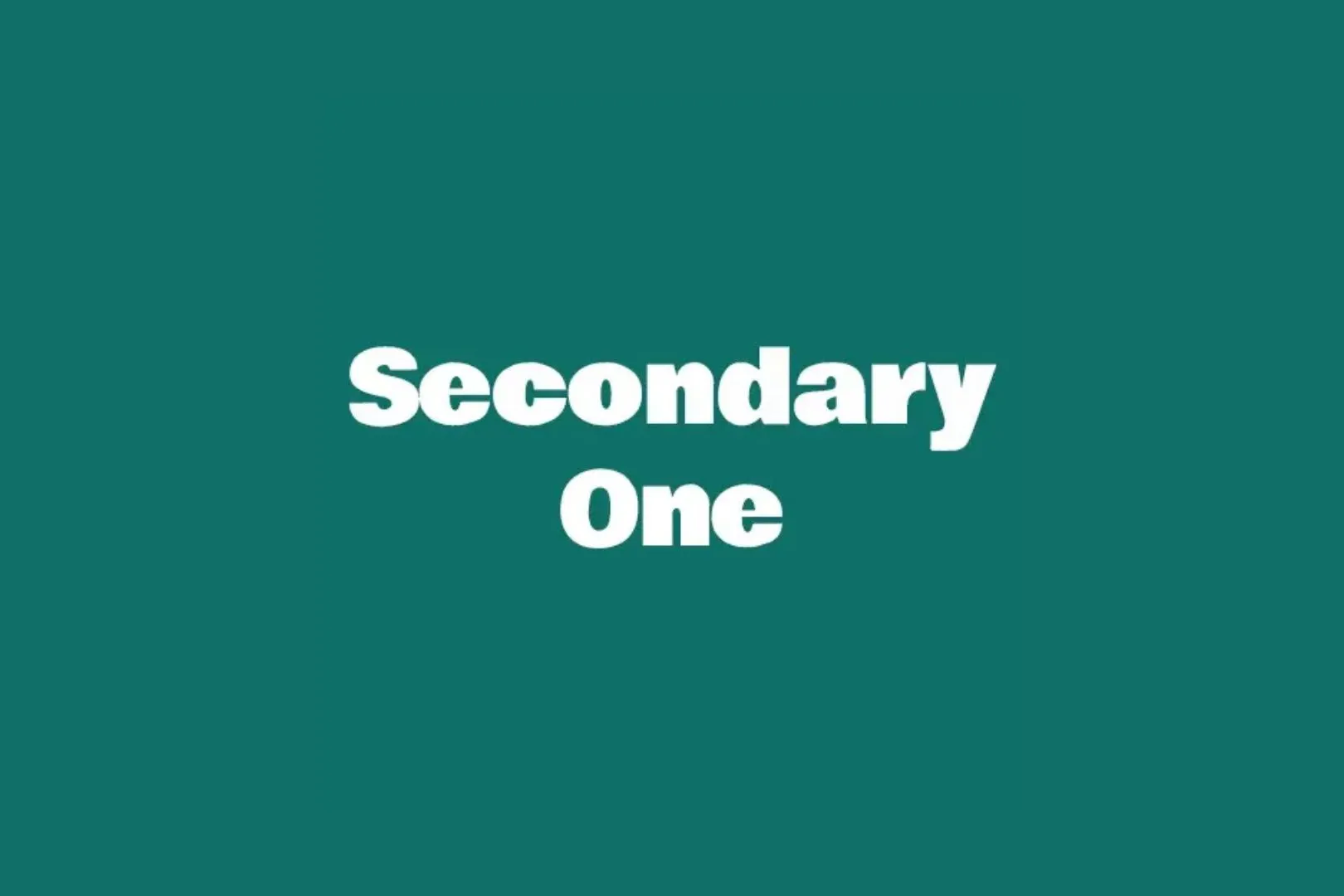 secondary-1-tuition